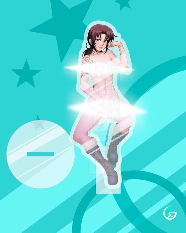 Rebecca Lee / Revy V2 BLACK LAGOON Acrylic Stand Mitgard-Knight